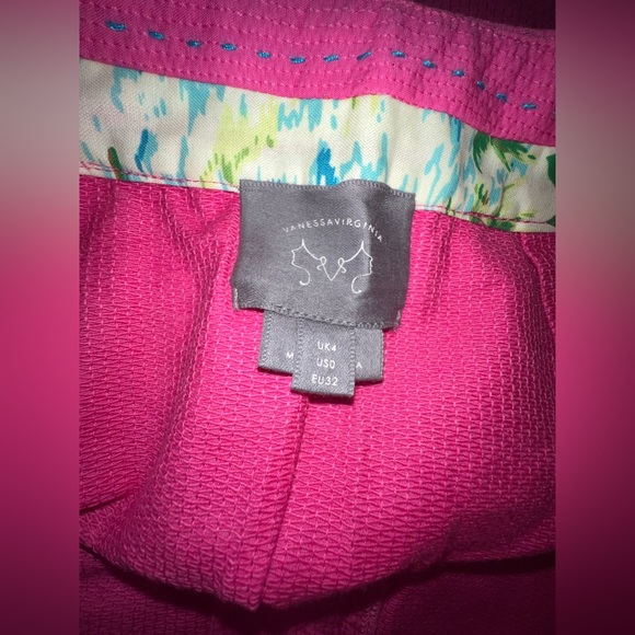 Anthropologie Vanessa Virginia Hot Barbie Pink Mini Skirt Women's Size 2 U567 - Picture 3 of 3